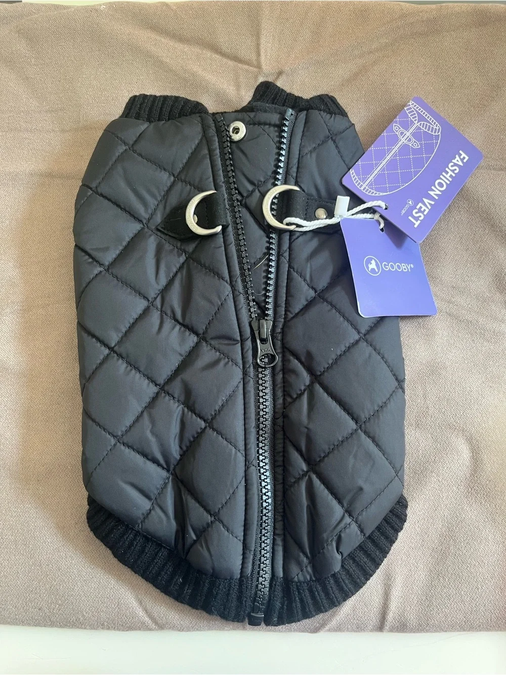 Gooby Fashion Vest Dog Jacket - New